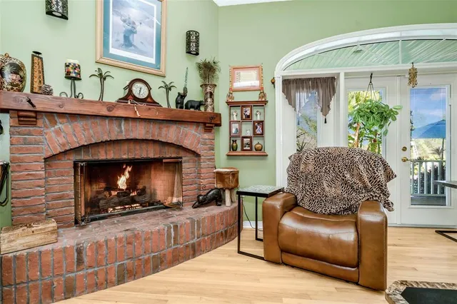 a bed room with a bed and a couch