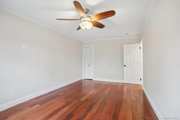 wooden floor in an empty room