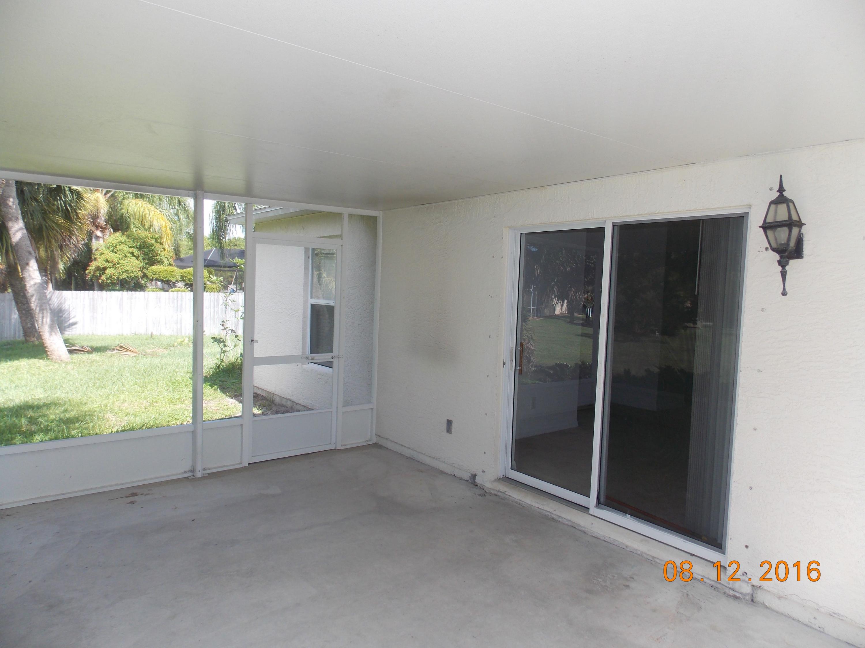 2086 Southwest Certosa Road Port St. Lucie, FL 34953 - Photo 24 of 32 Porch