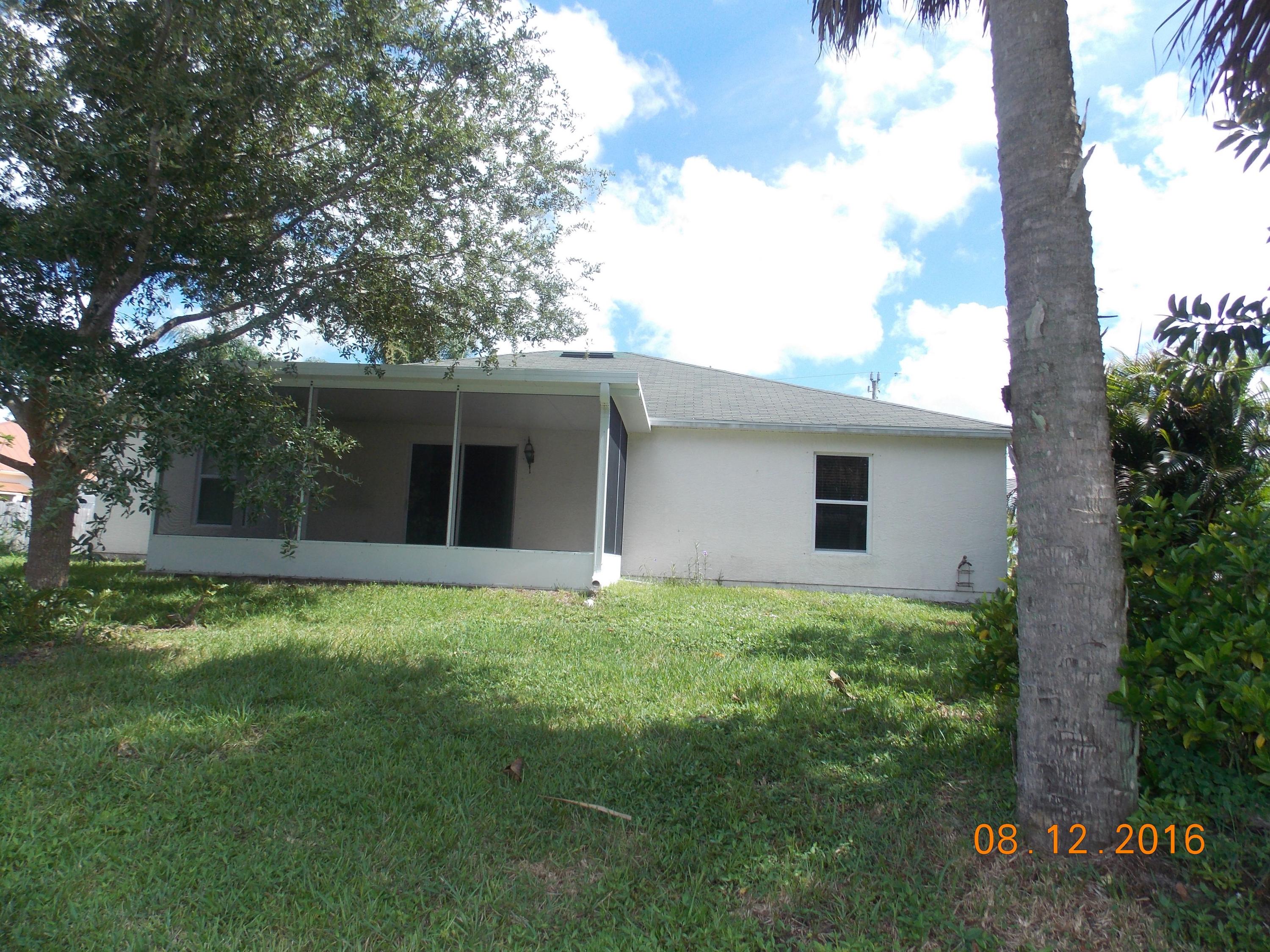 2086 Southwest Certosa Road Port St. Lucie, FL 34953 - Photo 31 of 32 Rear Exterior