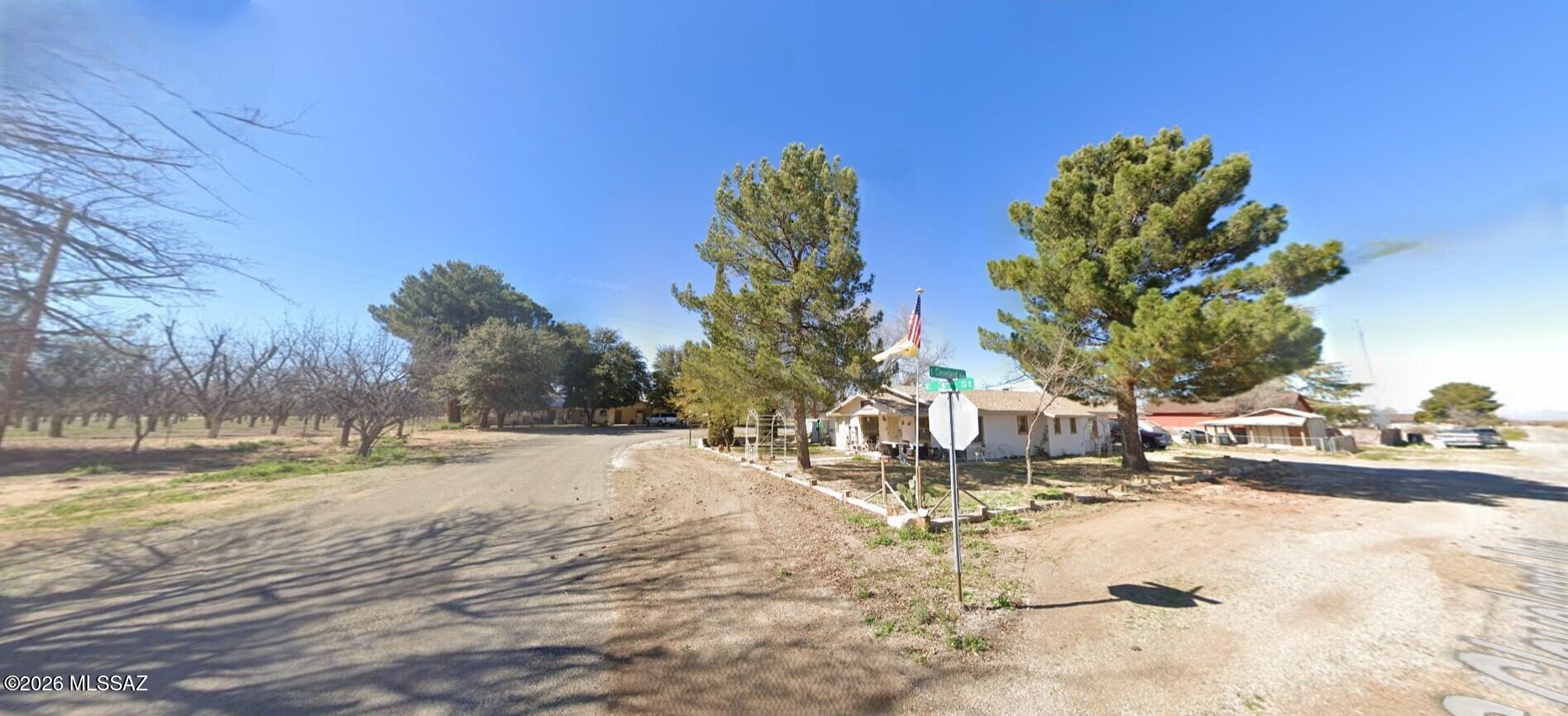 502 3rd Street Bowie, AZ 85605 - Photo 42 of 46 CORNER VIEW OF 3RD ST & CLEVELAND ST OF HOUSE