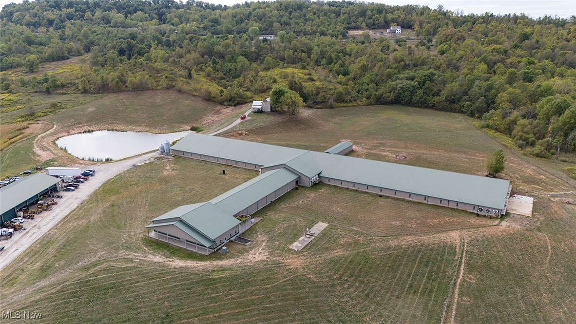 19092 Raven Road Salesville, OH 43778 - Photo 4 of 11 Aerial view with a water view