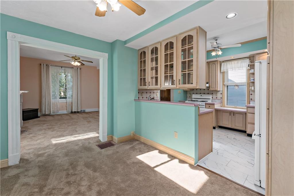 617 Maple Street Coraopolis, PA 15108 - Photo 5 of 38 a view of livingroom with furniture and chandelier fan