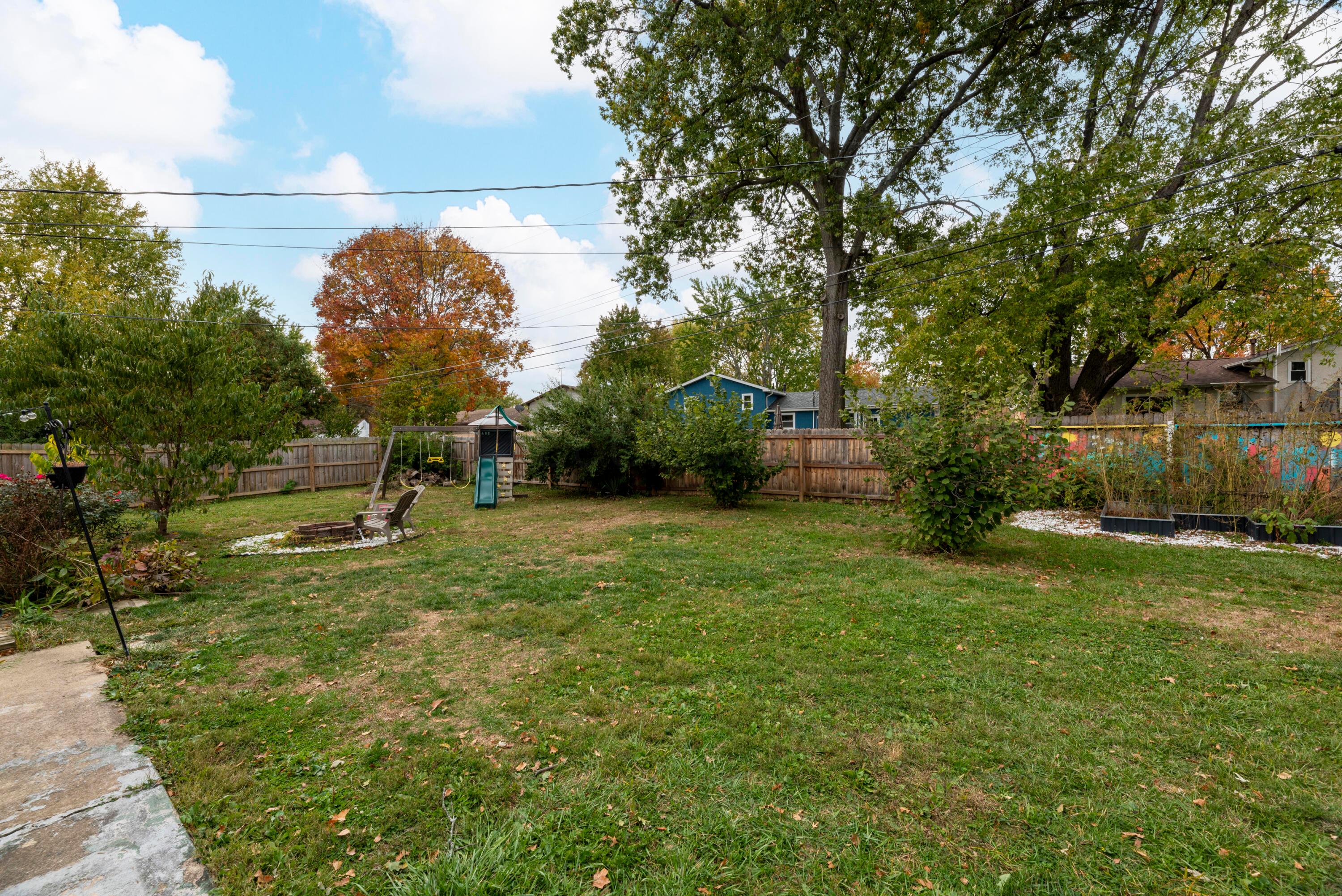 6001 Cairo Road Westerville, OH 43081 - Photo 37 of 41 Large, fenced backyard can provide safe play space for kids and pets, or host summer get togethers!