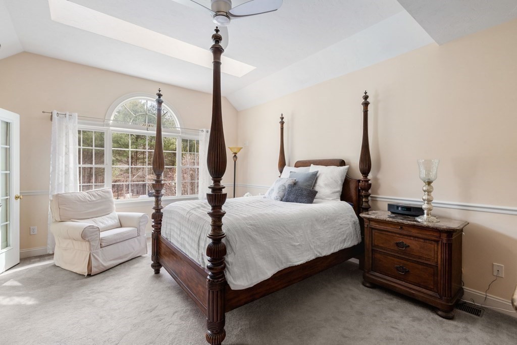 5 Rolling Meadow Drive Millis, MA 02054 - Photo 21 of 42 a spacious bedroom with bed and glass window