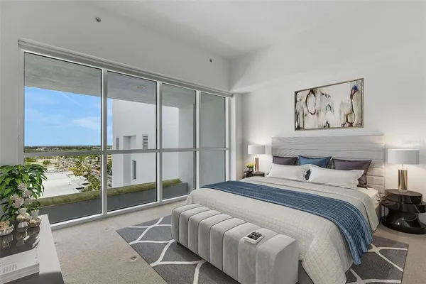 a view of empty room