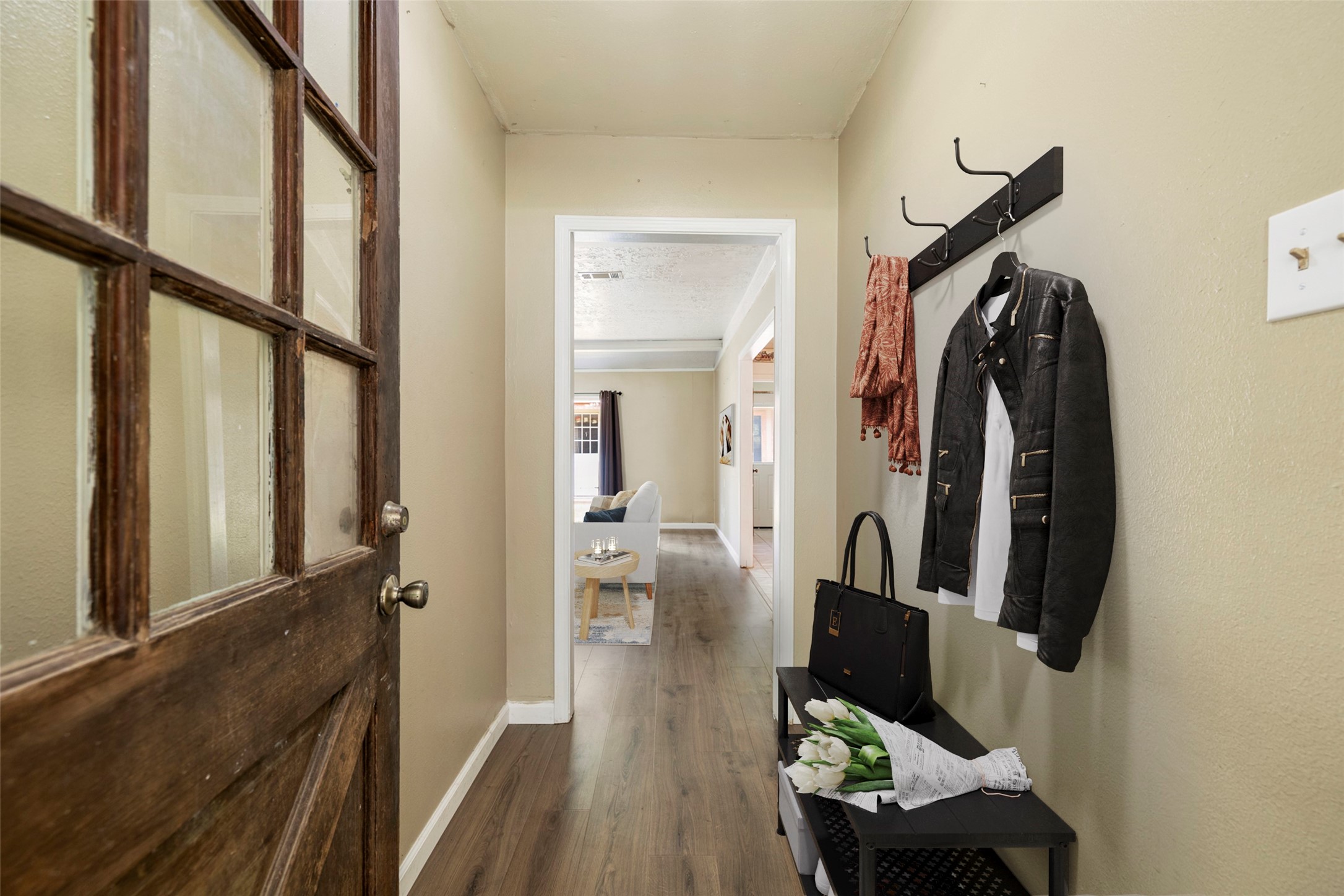140 Friar Tuck Road Shepherd, TX 77371 - Photo 4 of 36 a view of walk in closet with clothes and shoes