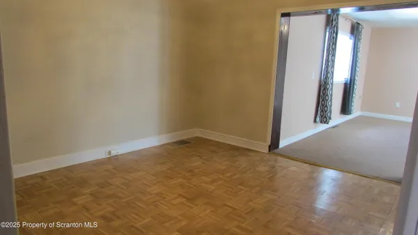 a view of empty room