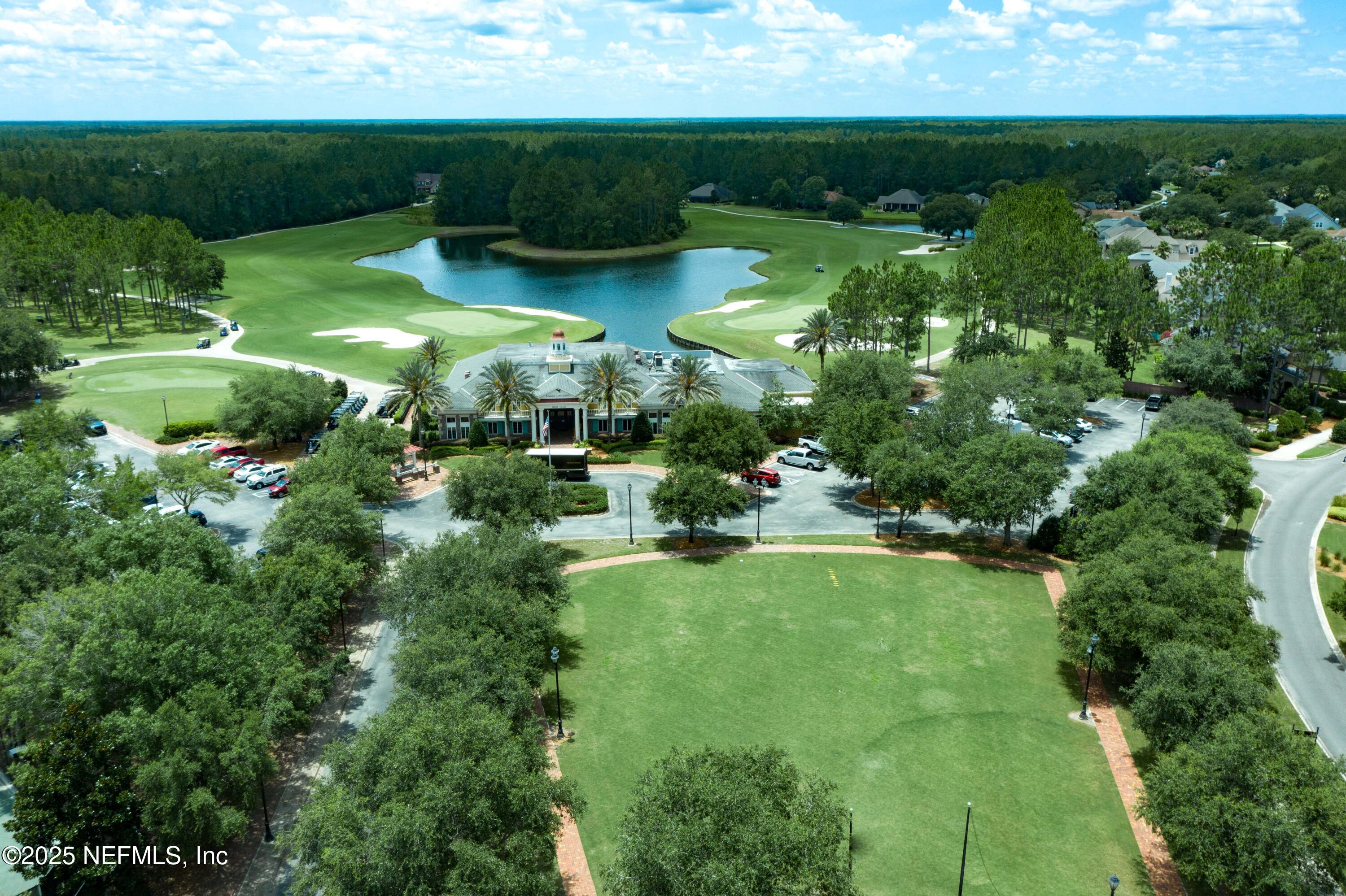 4484 Gray Hawk Street Orange Park, FL 32065 - Photo 78 of 103 Aerial view of green place and clubhouse