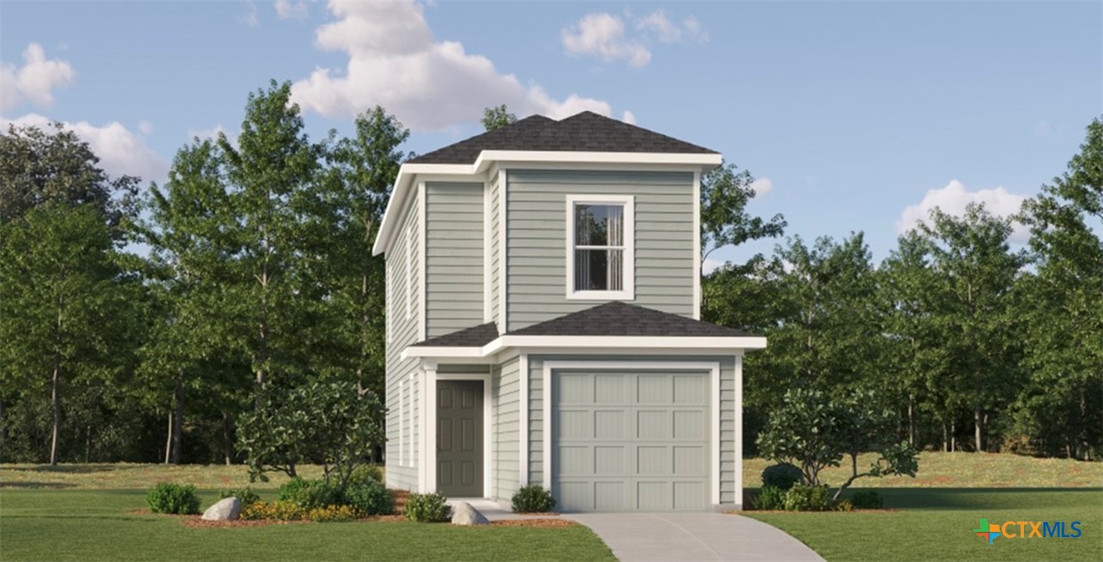 357 Marty Allen Loop Jarrell, TX 76537 - Photo 1 of 1 a front view of a house with a yard