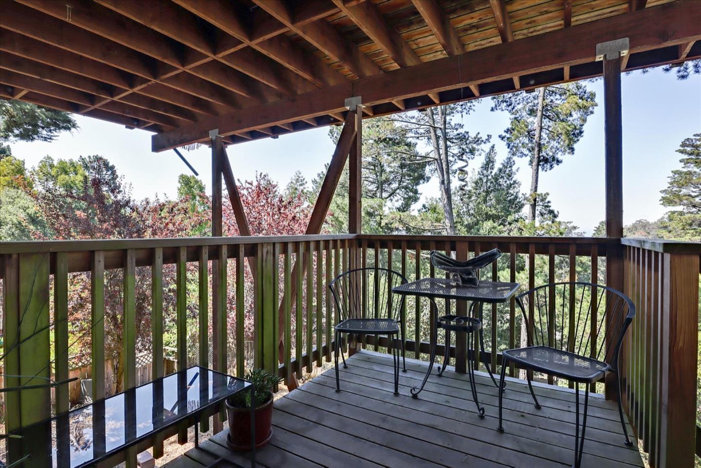 6821 Ridgewood Drive Oakland, CA 94611 - Photo 14 of 26 a view of a two chairs on the deck