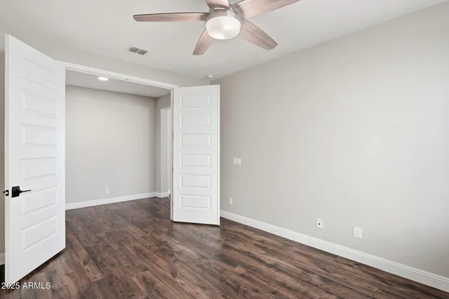wooden floor in an empty room
