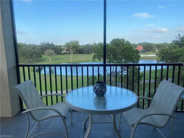 a view of a chair in a patio