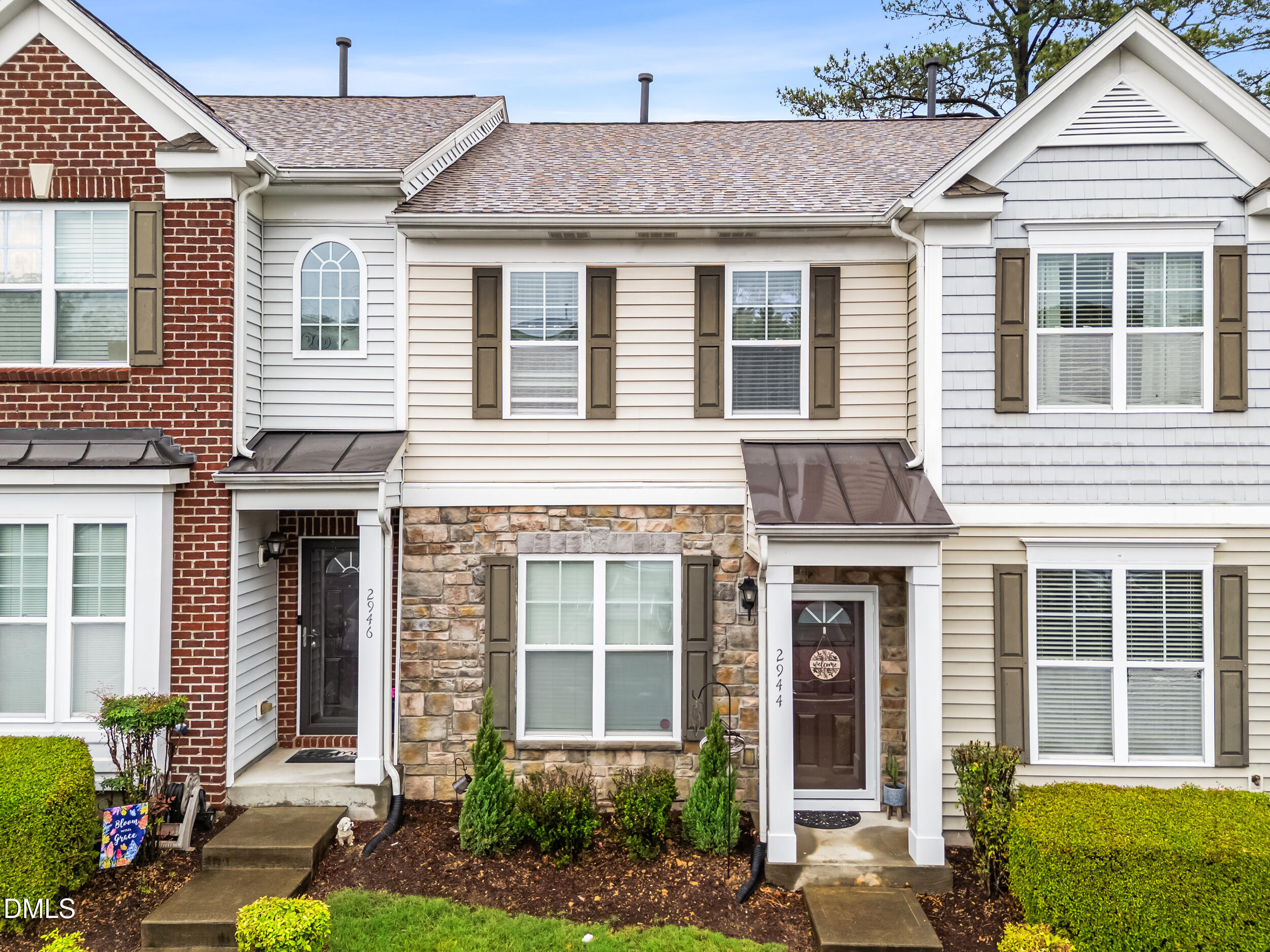 2944 Casona Way Raleigh, NC 27616 - Photo 1 of 24 front view of a house with a yard