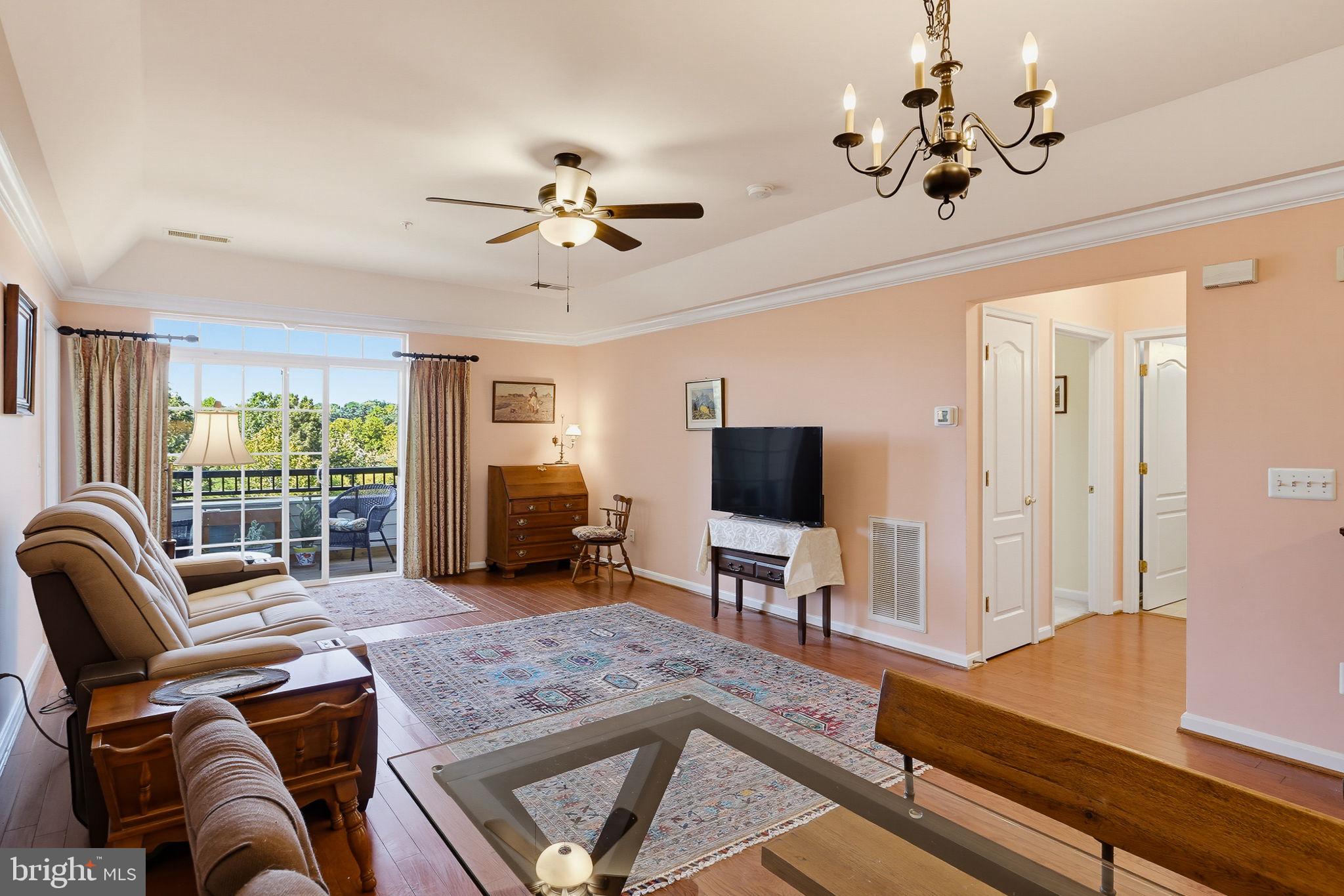7305 Maplecrest Road, Unit 304 Elkridge, MD 21075 - Photo 8 of 47 Living Room with lots of natural light
