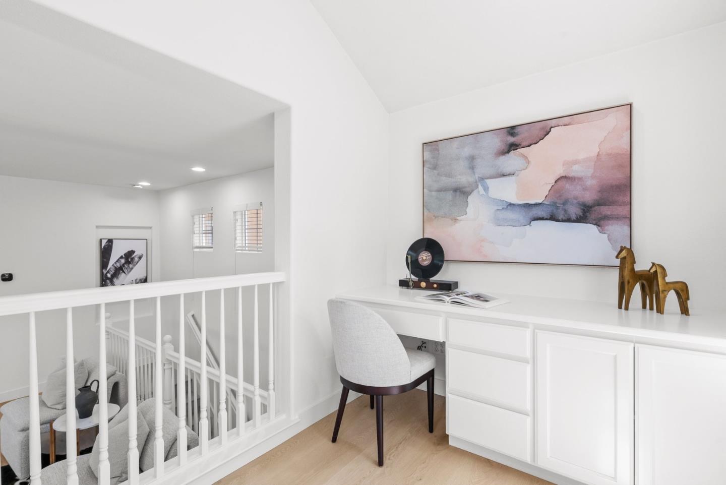 4337 Watson Circle Santa Clara, CA 95054 - Photo 13 of 55 a view of workspace with wooden floor