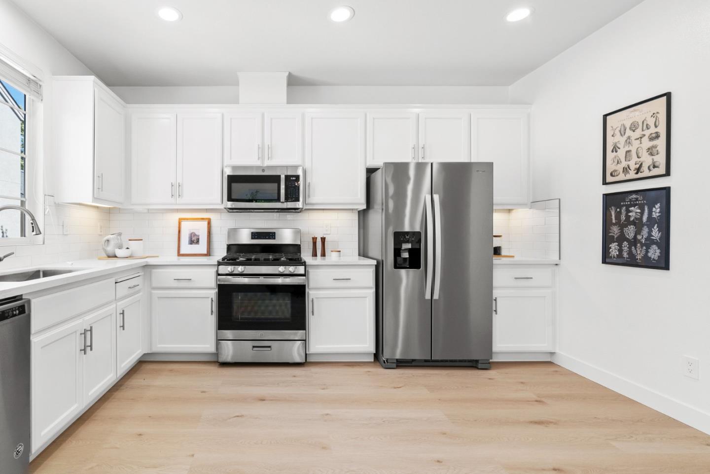 4337 Watson Circle Santa Clara, CA 95054 - Photo 16 of 55 a kitchen with a refrigerator stove and microwave