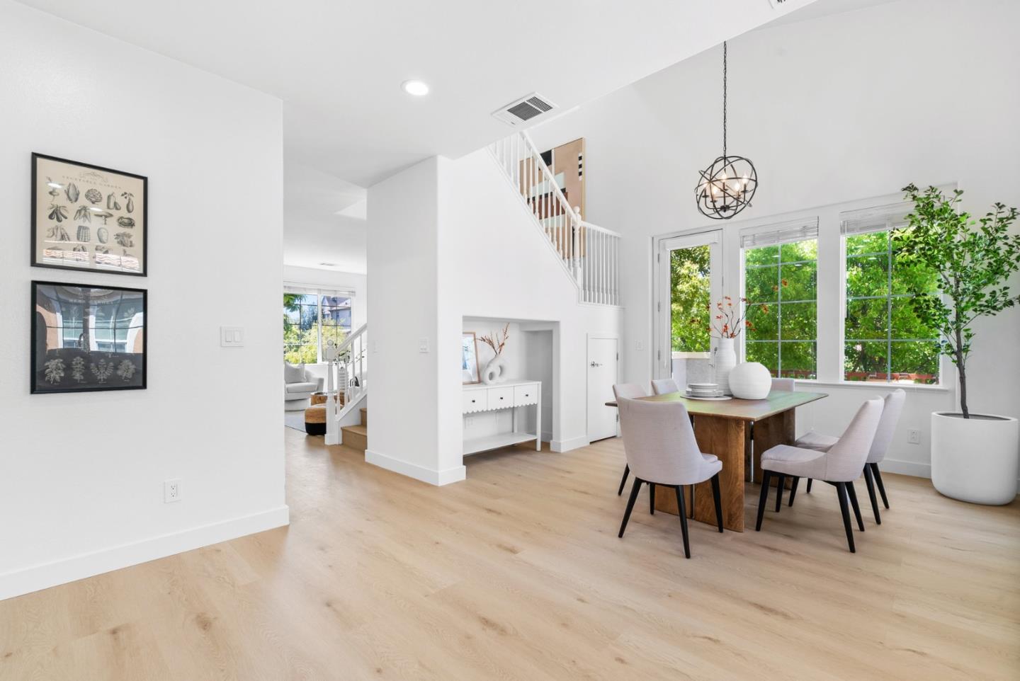 4337 Watson Circle Santa Clara, CA 95054 - Photo 19 of 55 a view of a dining room with furniture window and wooden floor