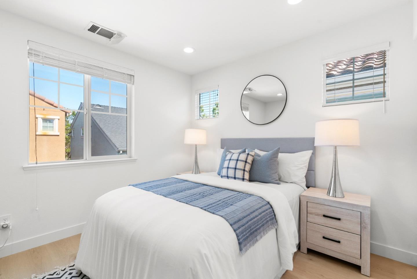 4337 Watson Circle Santa Clara, CA 95054 - Photo 37 of 55 a bedroom with a bed and a painting on the wall