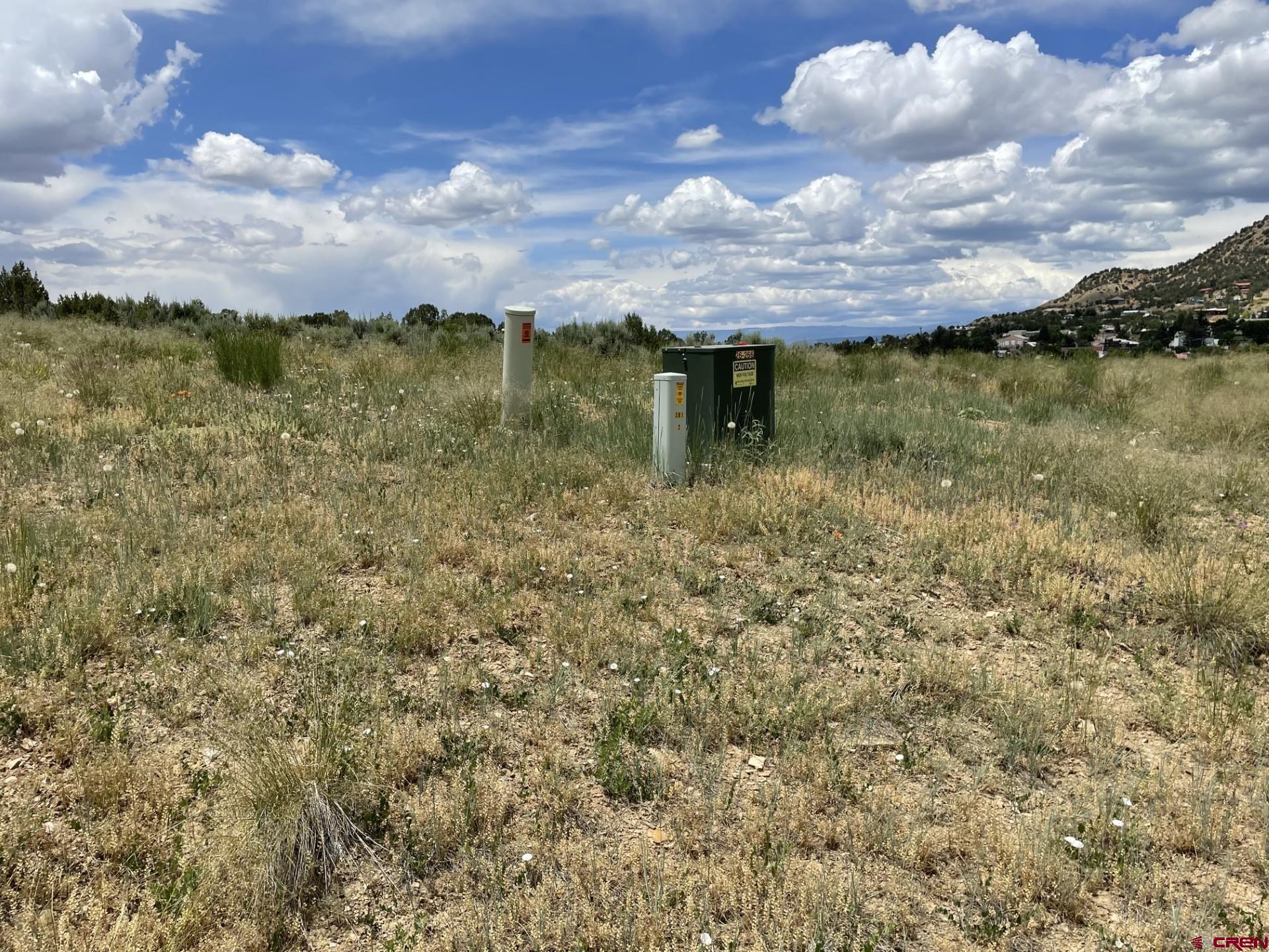 Lot 8 D Road Crawford, CO 81415 - Photo 12 of 14 a view of a garden with an outdoor seating