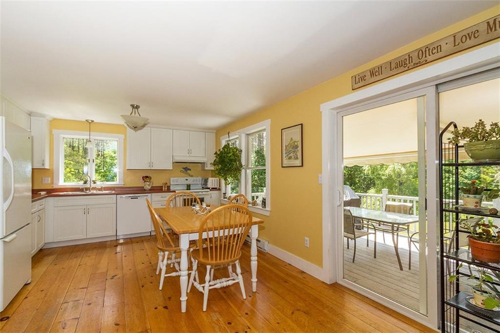 406 Buzzell Hill Road Hope, ME 04847 - Photo 2 of 24 Eat in kitchen with access to back...