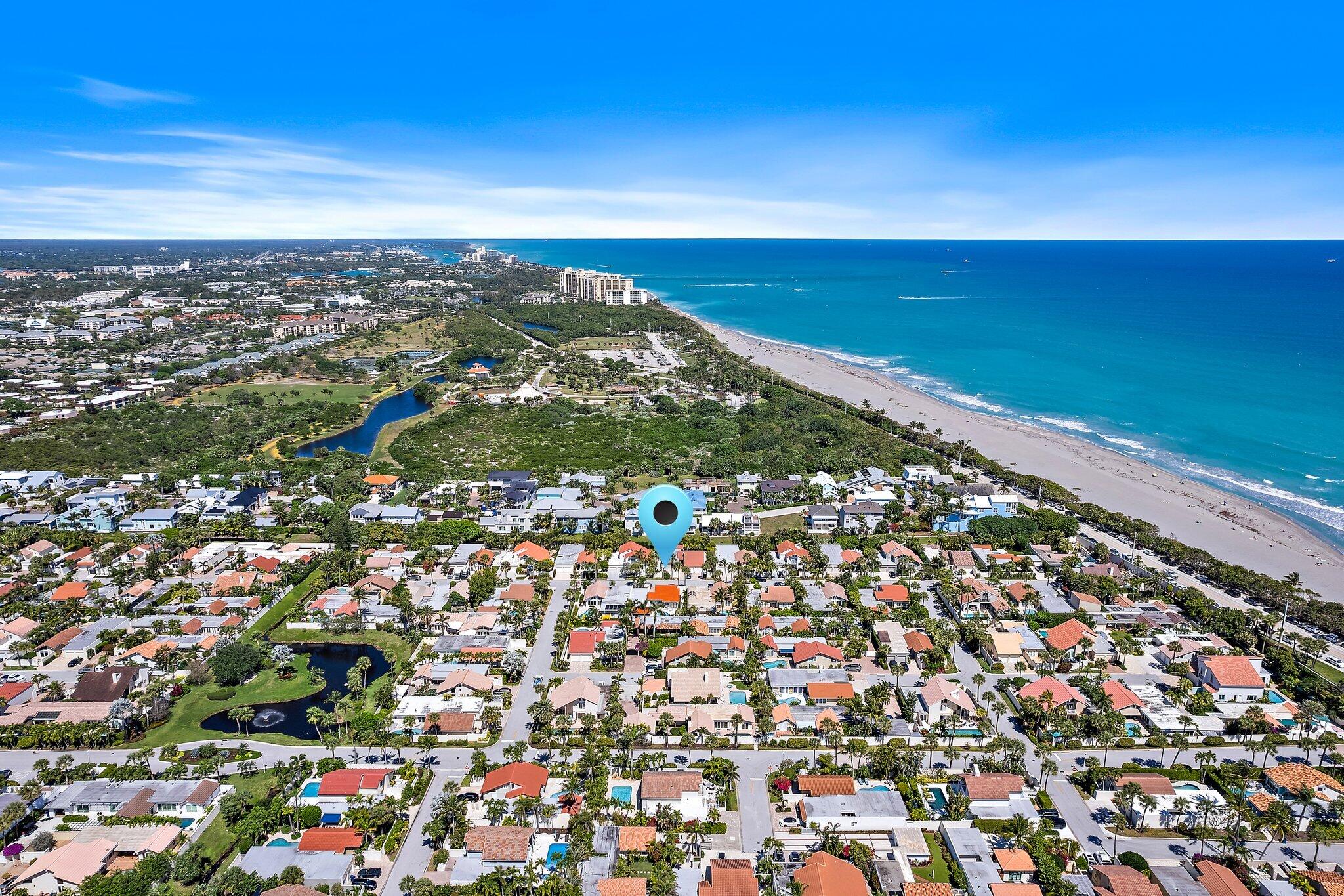 131 Bonefish Circle Jupiter, FL 33477 - Photo 48 of 48 an aerial view of a city