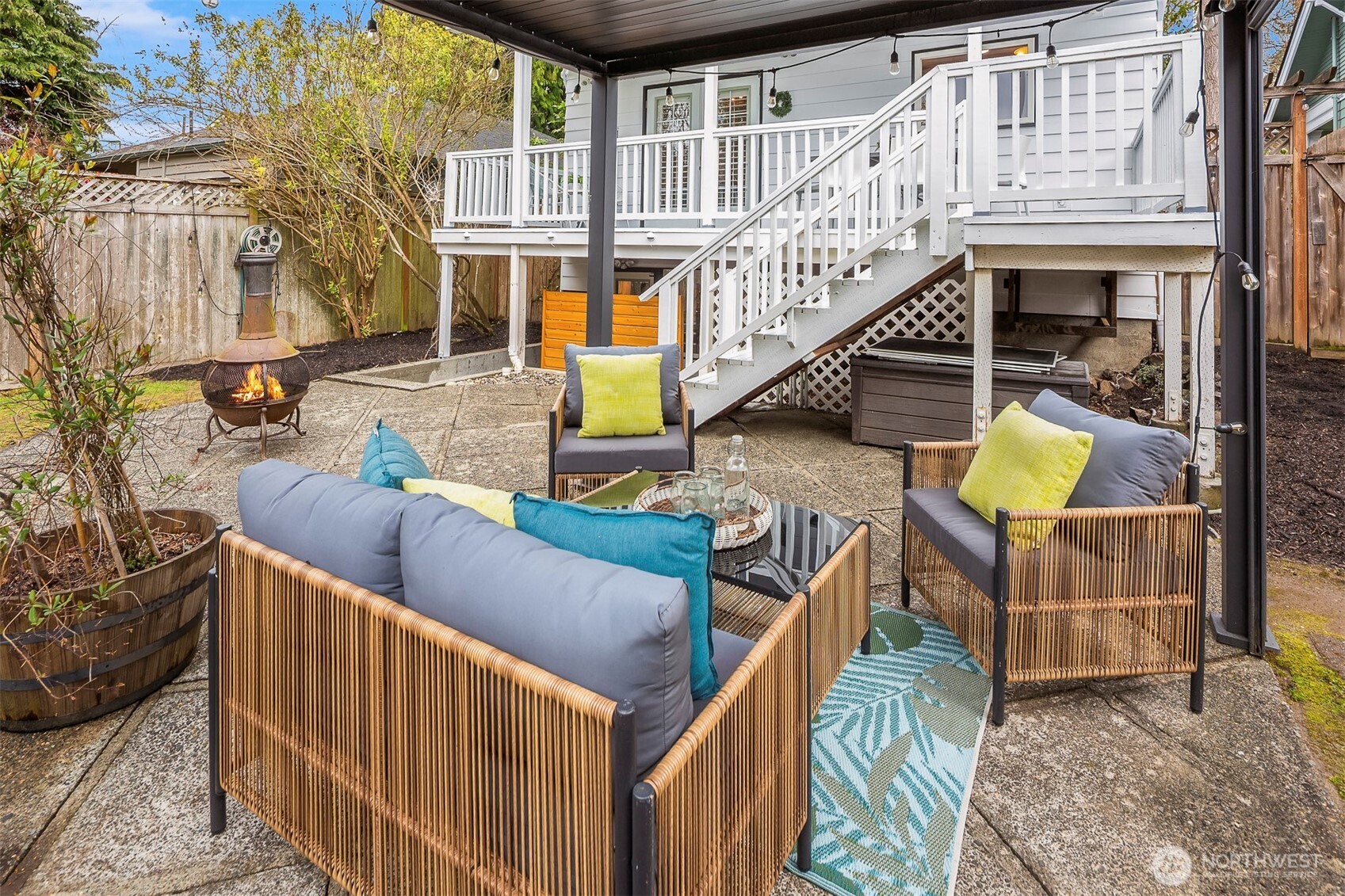 6939 Fauntleroy Way Southwest Seattle, WA 98136 - Photo 31 of 35 a view of deck with furniture