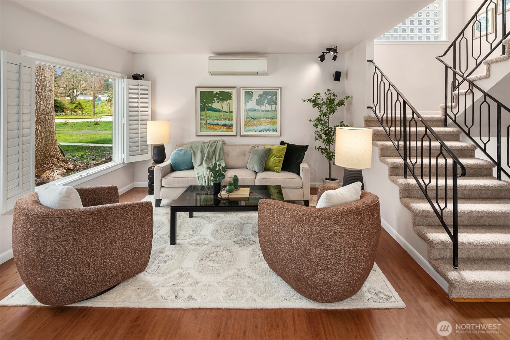 6939 Fauntleroy Way Southwest Seattle, WA 98136 - Photo 5 of 35 a living room with furniture and a large window