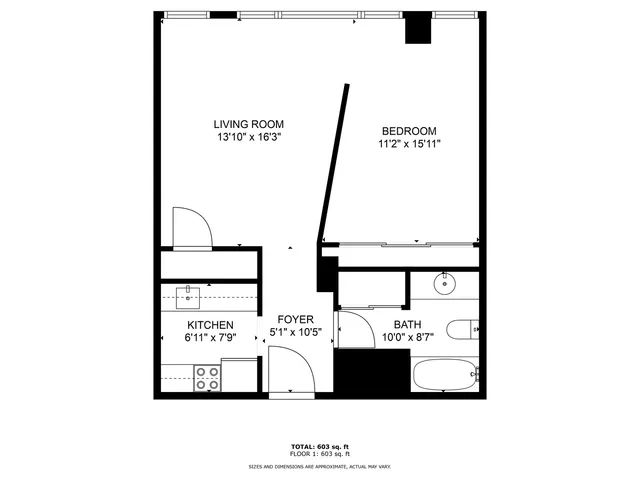 a picture of a floor plan
