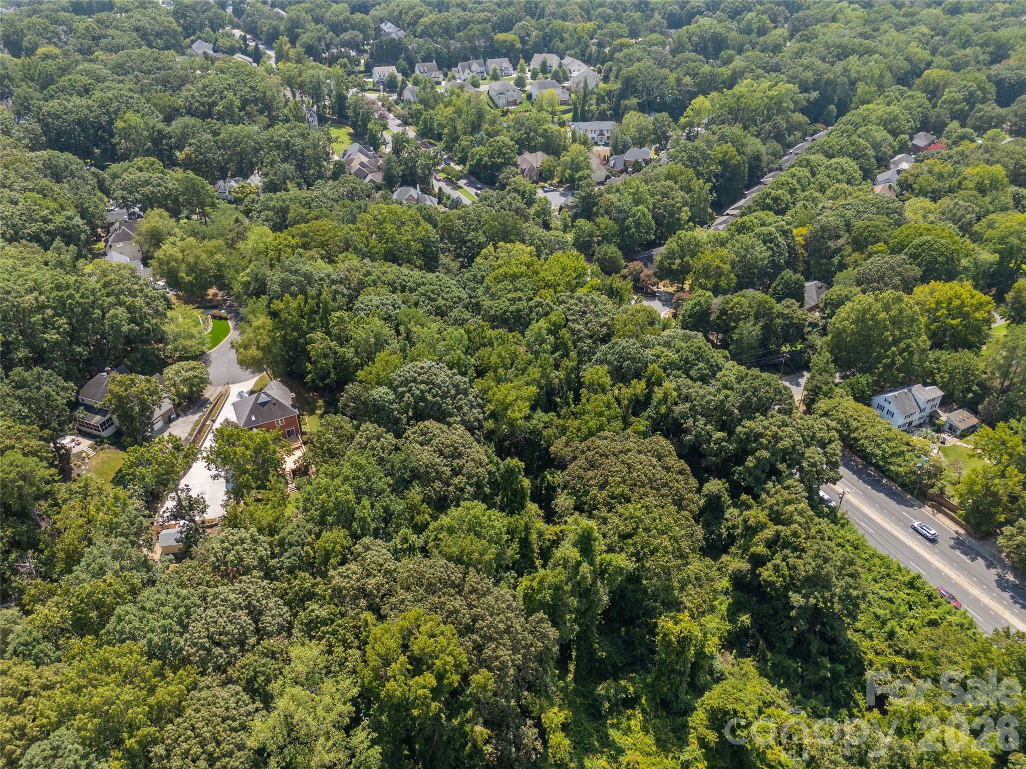 7707 Park Road Charlotte, NC 28210 - Photo 15 of 23 view of a city with lush green forest