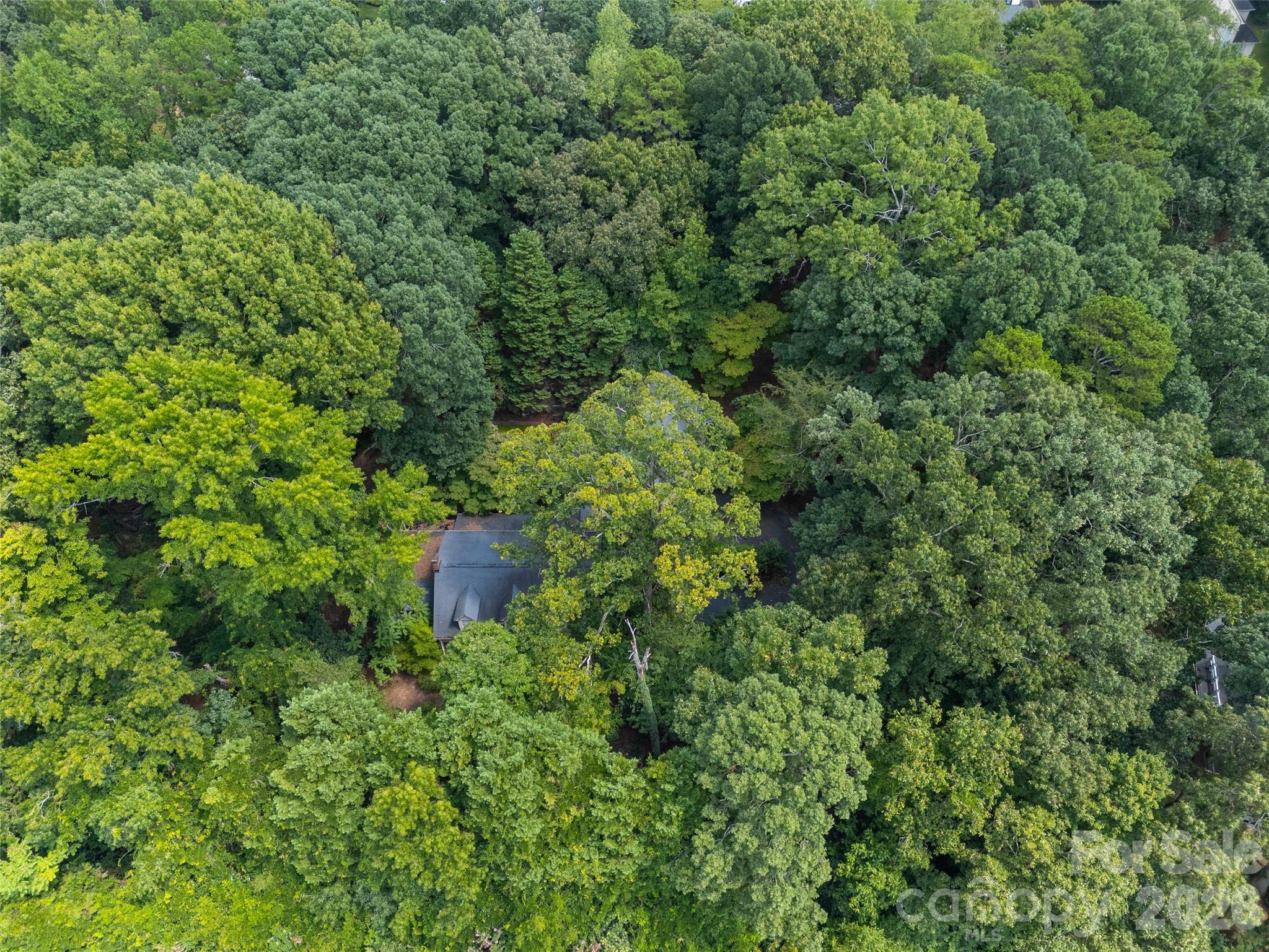 7707 Park Road Charlotte, NC 28210 - Photo 3 of 23 an aerial view of a house with a yard