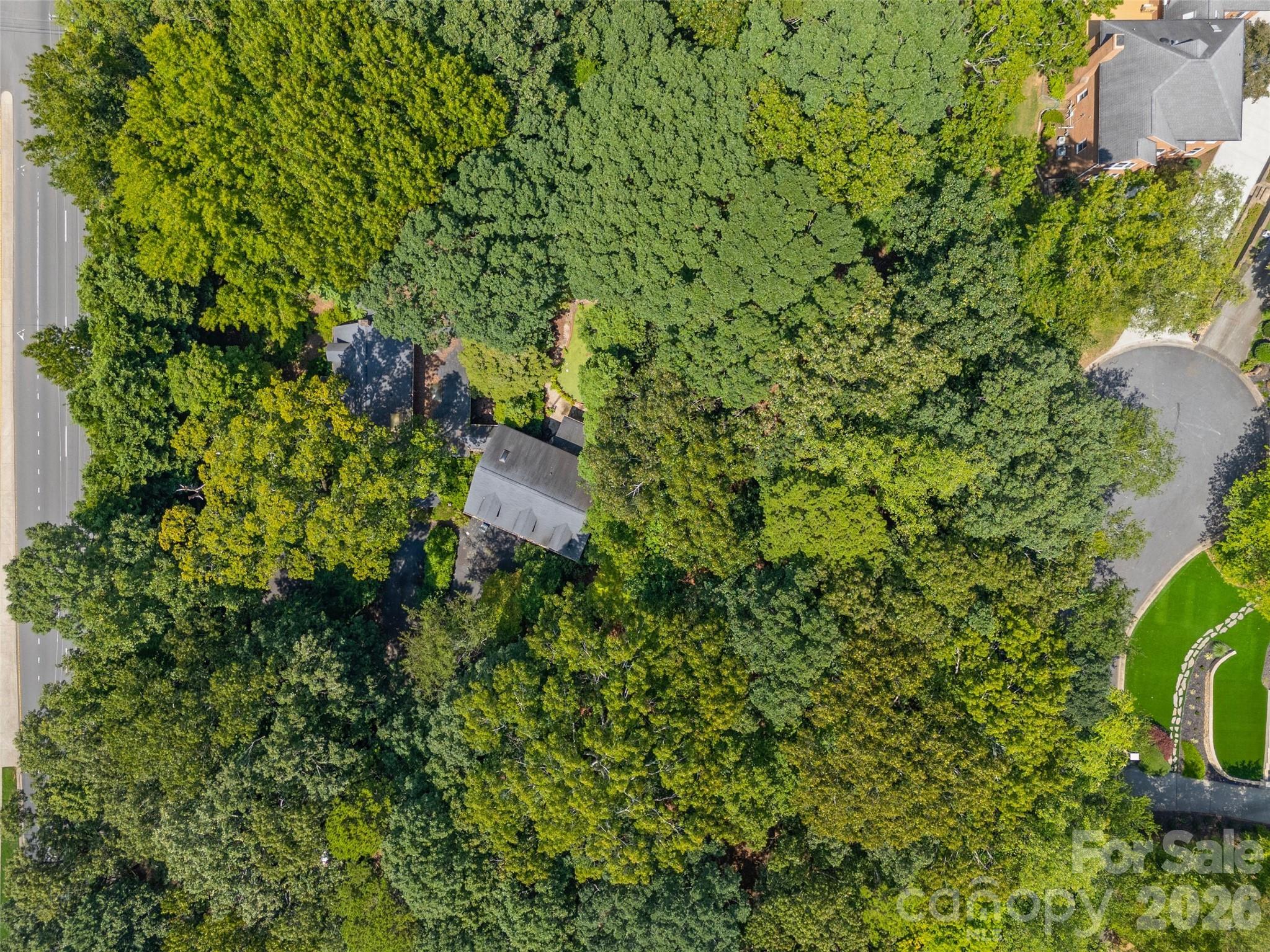 7707 Park Road Charlotte, NC 28210 - Photo 6 of 23 a view of a back yard