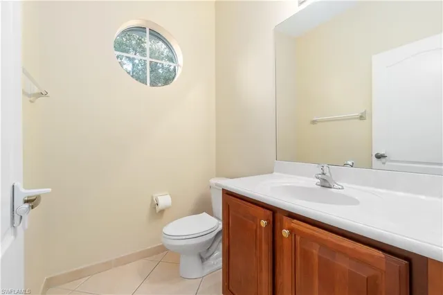 a view of a room with windows