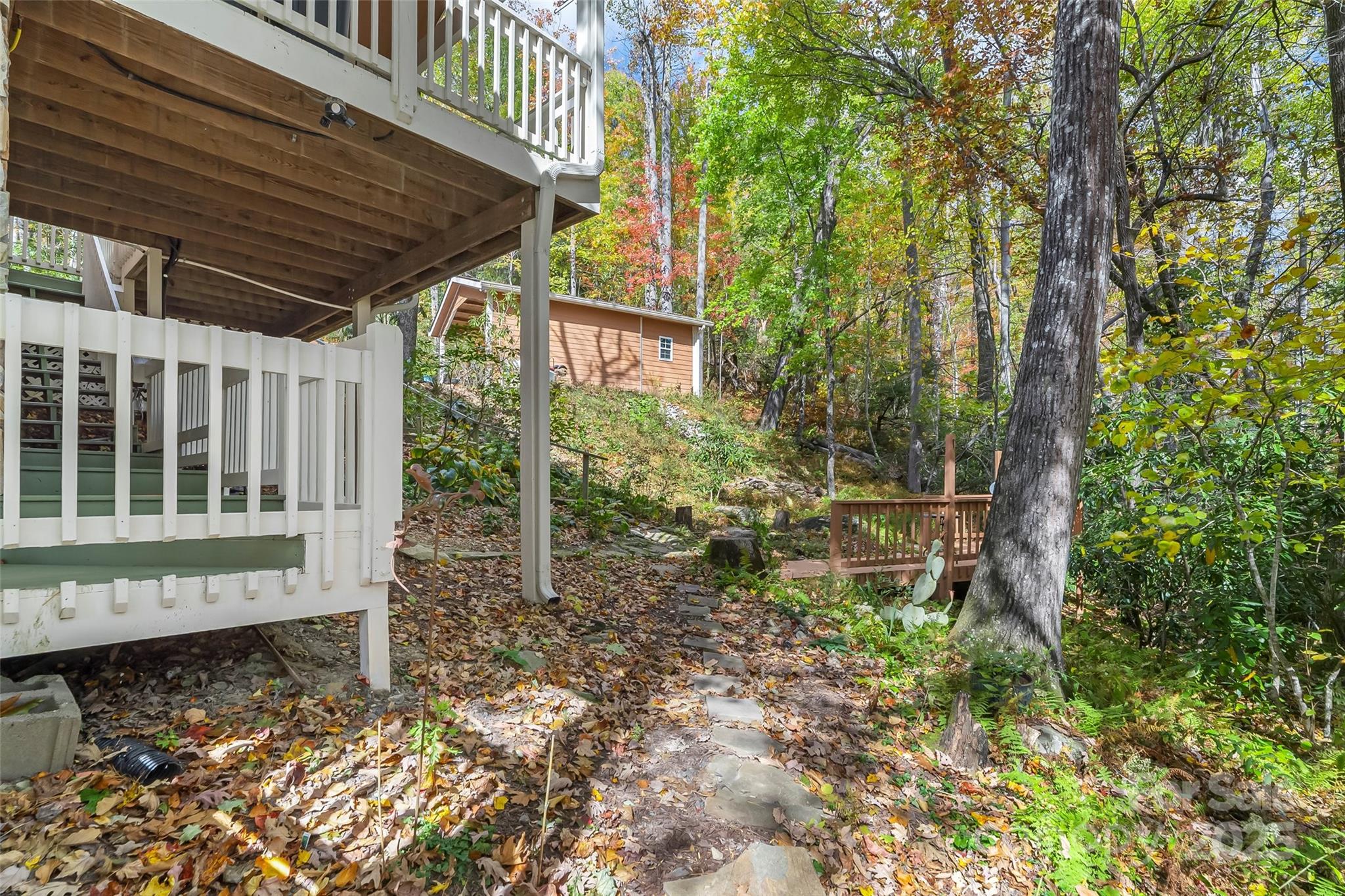 6151 Hemlock Road Newland, NC 28657 - Photo 33 of 43 a view of a back yard of the house