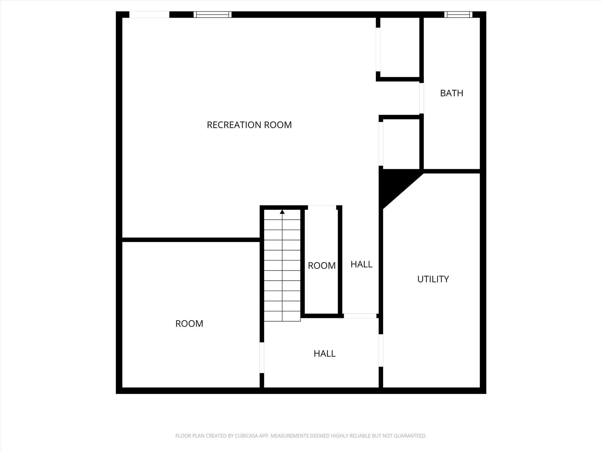 6151 Hemlock Road Newland, NC 28657 - Photo 40 of 43 a black and white photo of a floor plan