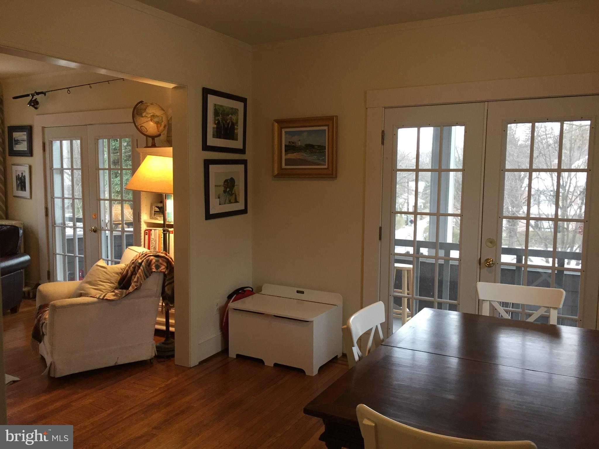 5107 Roland Avenue Baltimore, MD 21210 - Photo 24 of 45 french doors to private porch- 2F