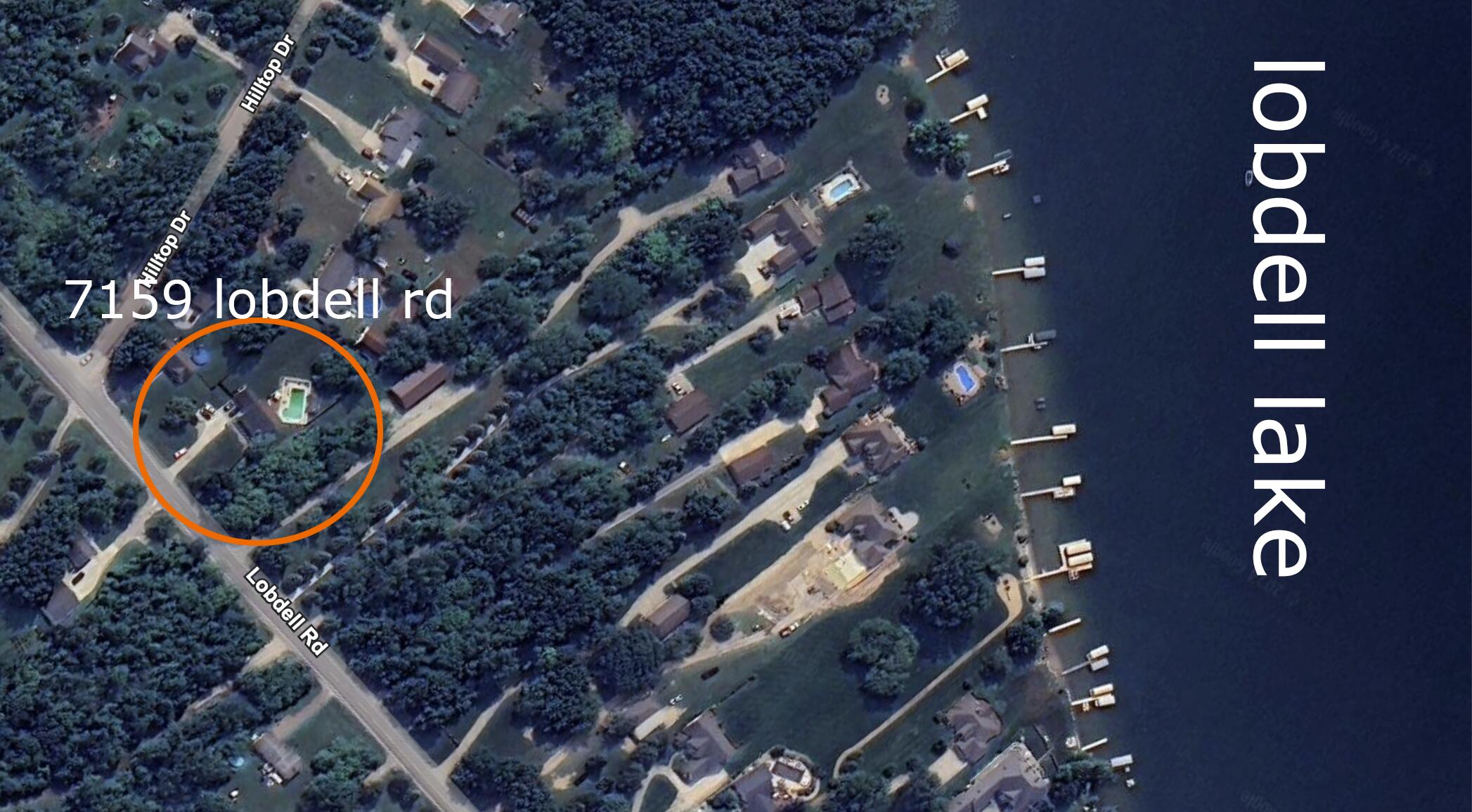 7159 Lobdell Road Linden, MI 48451 - Photo 51 of 54 aerial lake view copy