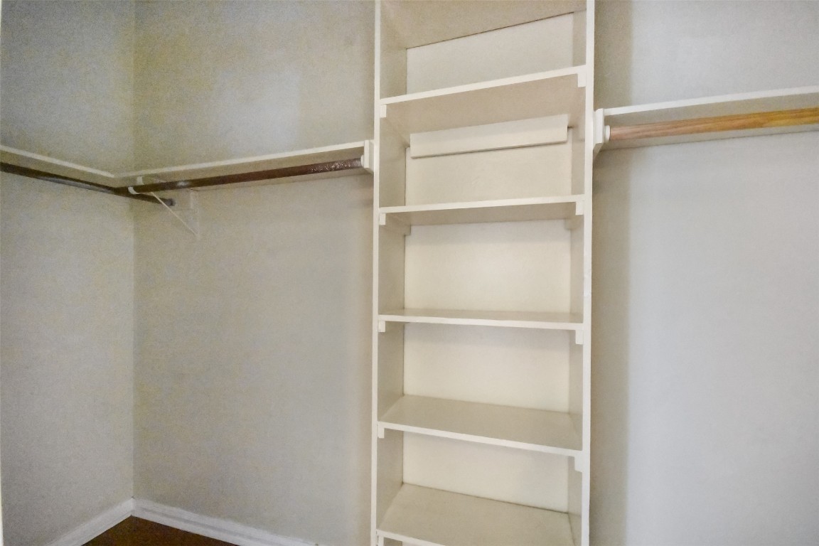 2529 Rio Grande Street, Unit 85 Austin, TX 78705 - Photo 18 of 31 a view of an empty walk in closet
