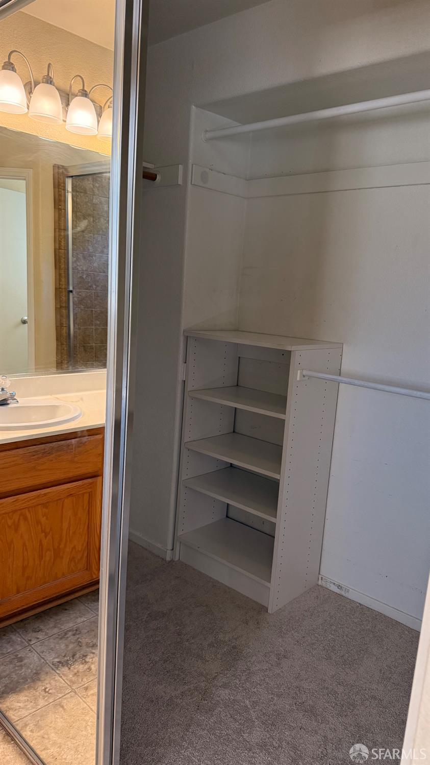 1804 Shadowcliff Way Brentwood, CA 94513 - Photo 26 of 34 a view of walk in closet with empty racks