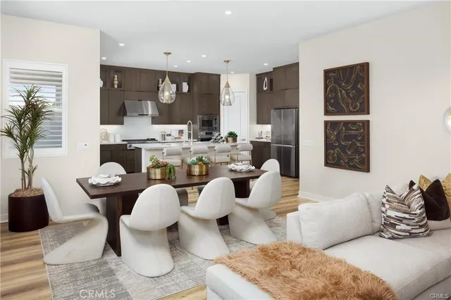 a living room with furniture and window