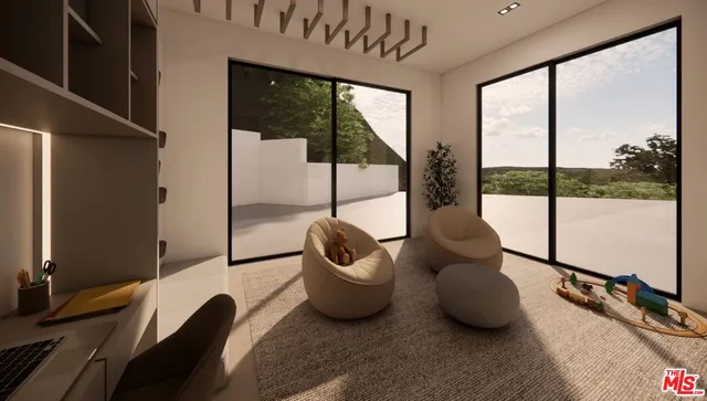 a bathroom with a sink and mirror with toilet