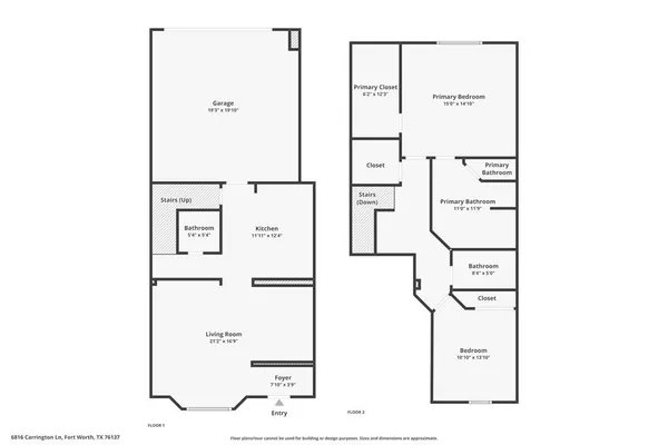 $259,900 | 6816 Carrington Lane, Fort Worth, TX 76137
