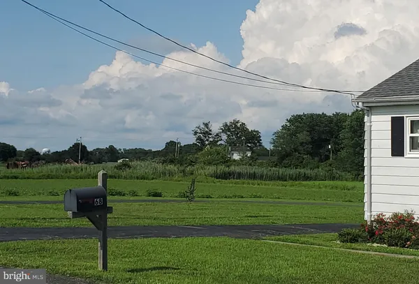 a view of a grassy field
