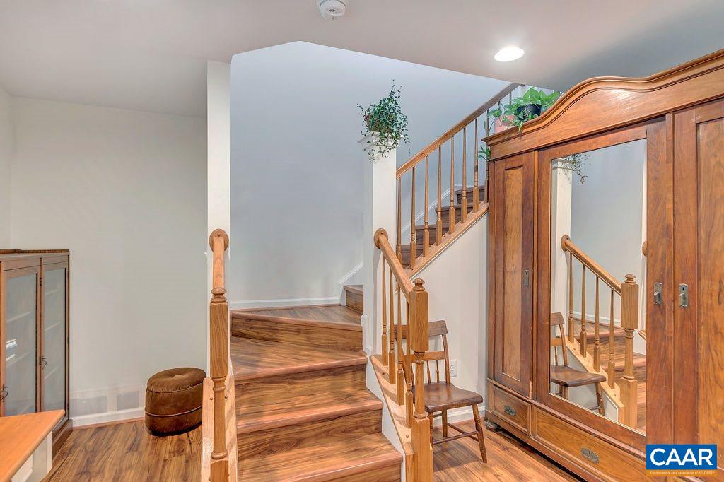 357 Rolkin Road Charlottesville, VA 22911 - Photo 23 of 37 a view of entryway and hall with wooden floor