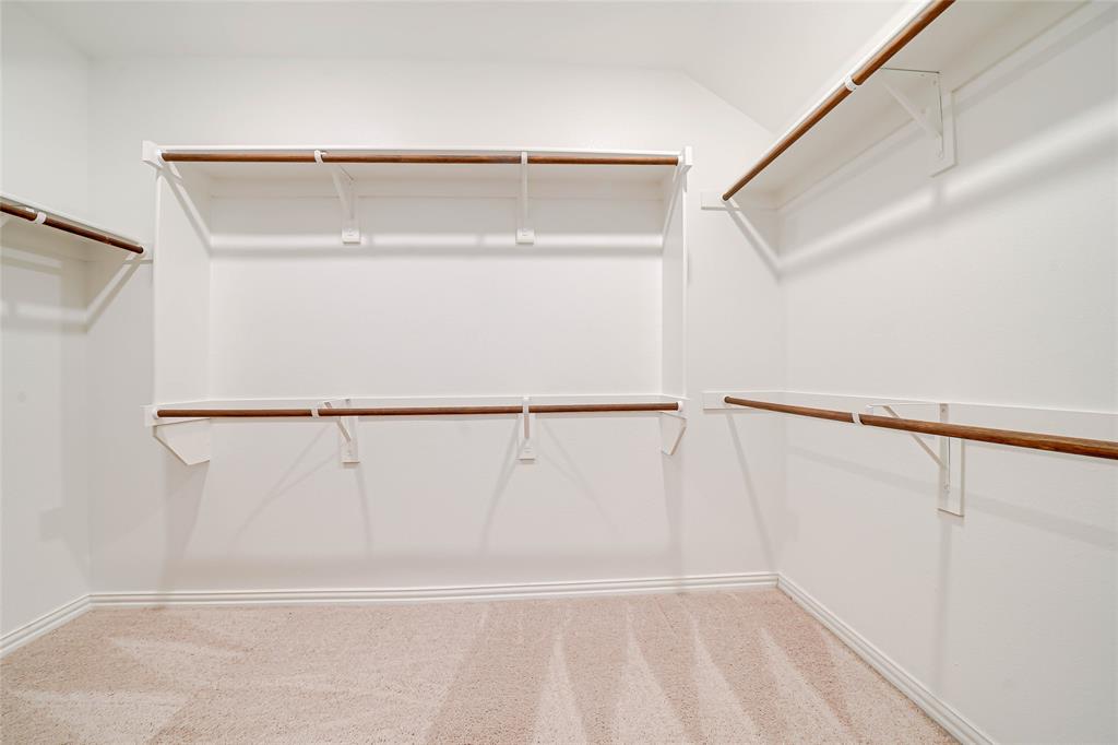 3420 Prairie Place McKinney, TX 75071 - Photo 18 of 37 a view of an empty walk in closet