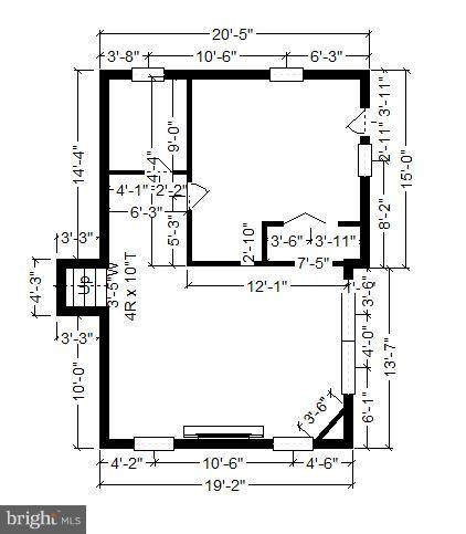 1212 Cobb Road Pikesville, MD 21208 - Photo 30 of 30 Lower Floor Plan