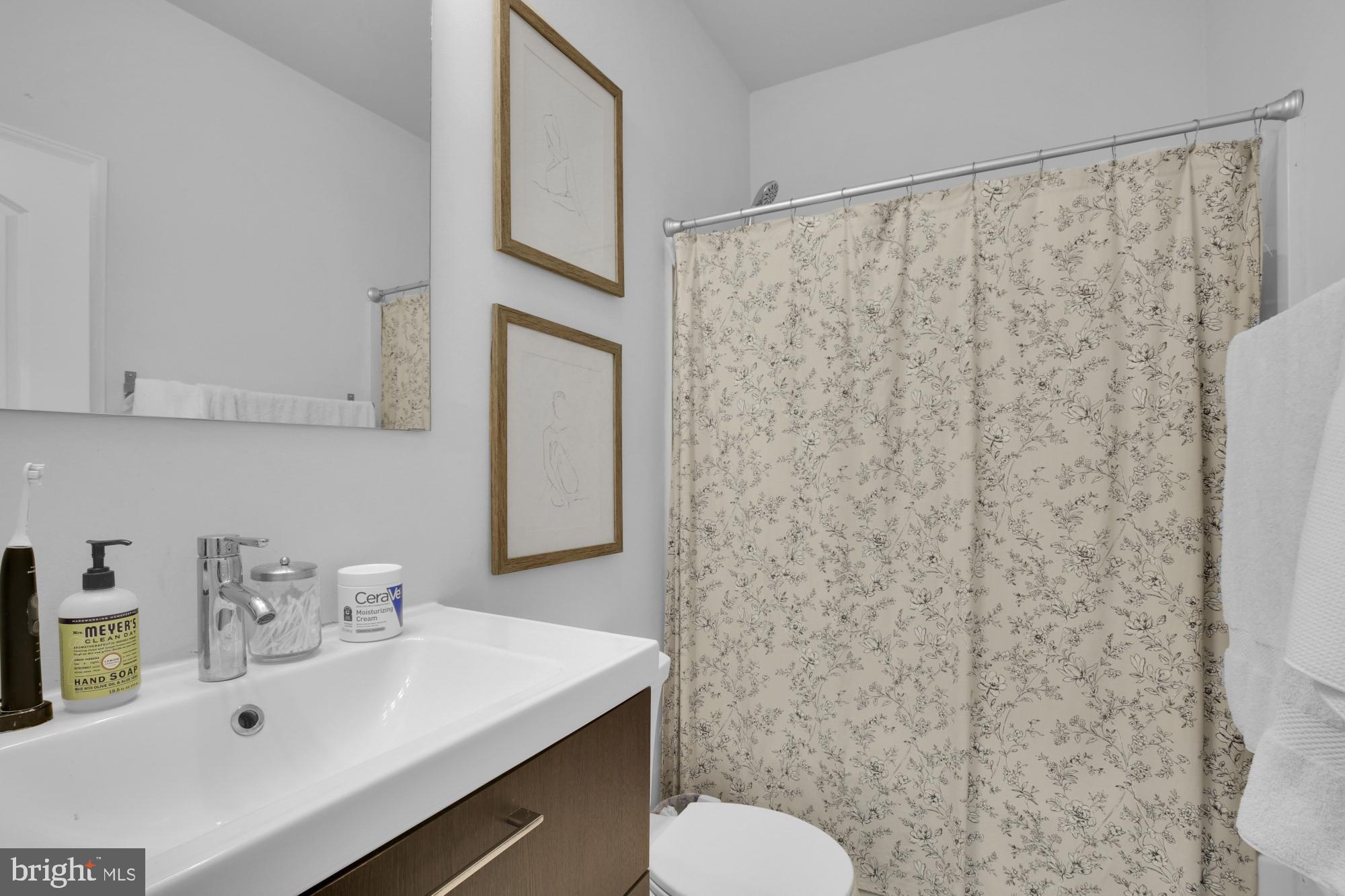 2302 Collins Street Philadelphia, PA 19125 - Photo 19 of 37 a bathroom with a sink and a mirror