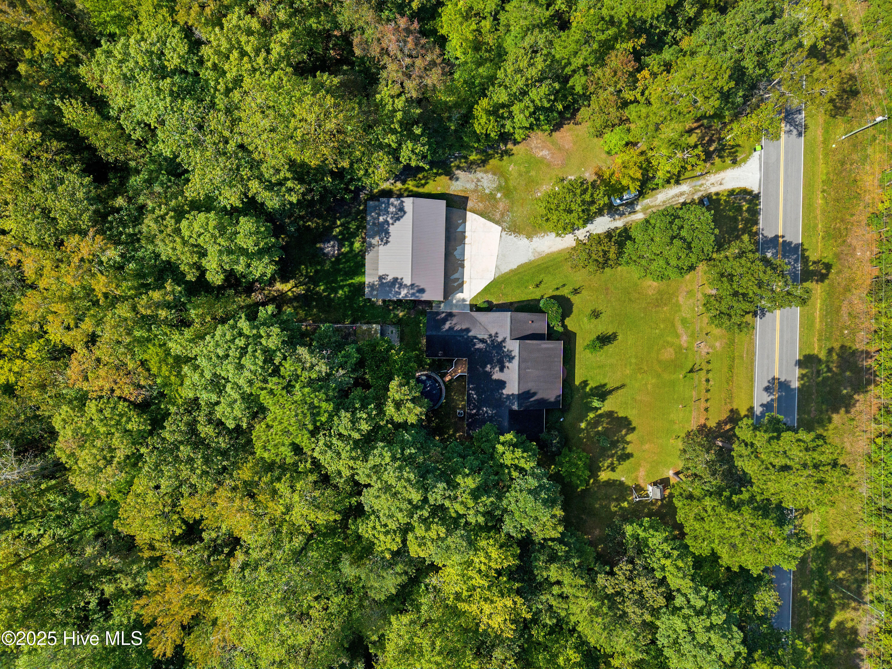 4449 Kershaw Road Oriental, NC 28571 - Photo 23 of 24 Aerial View