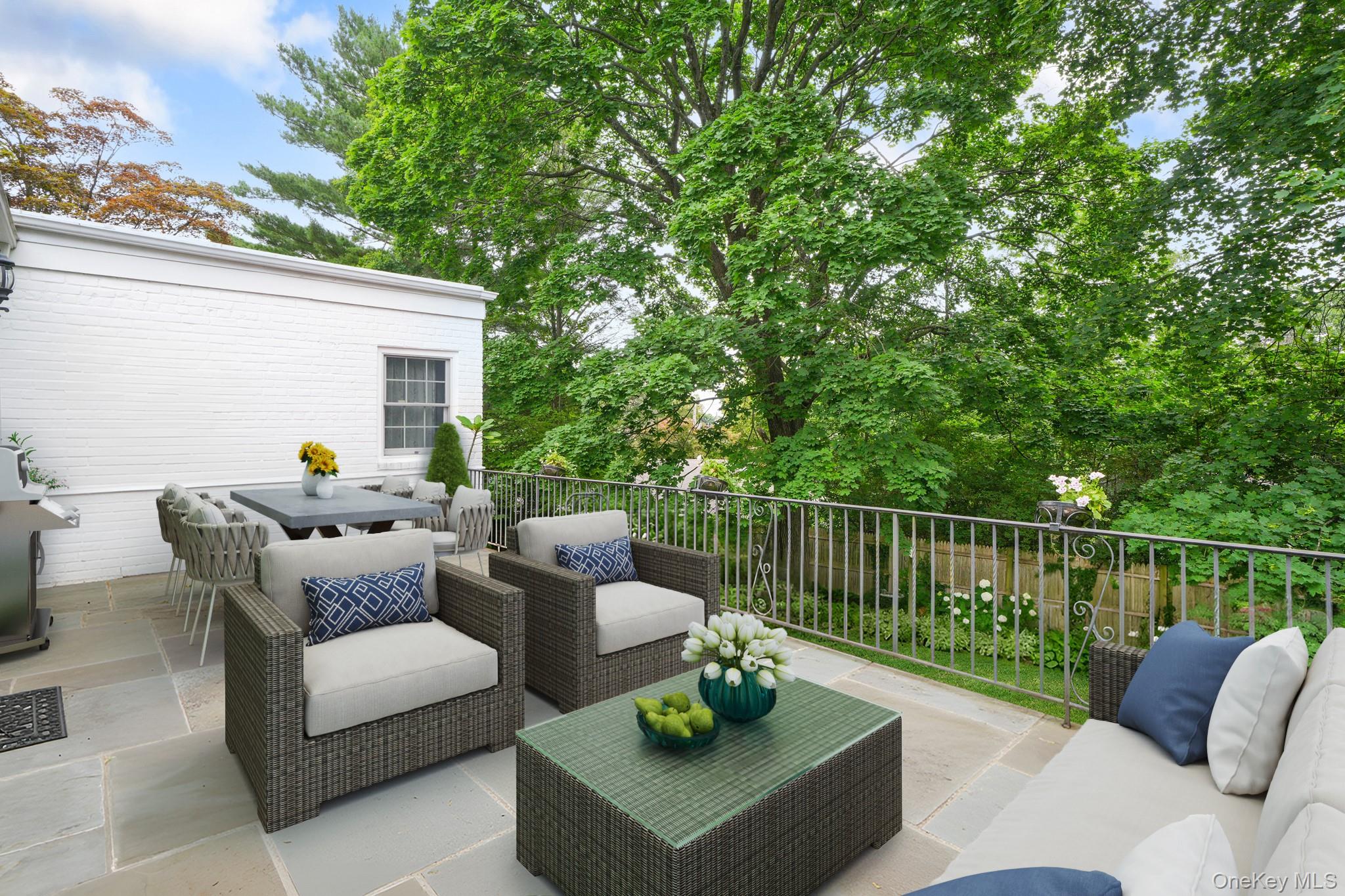 100 Yale Road Hartsdale, NY 10530 - Photo 36 of 42 a view of a couches in the roof deck