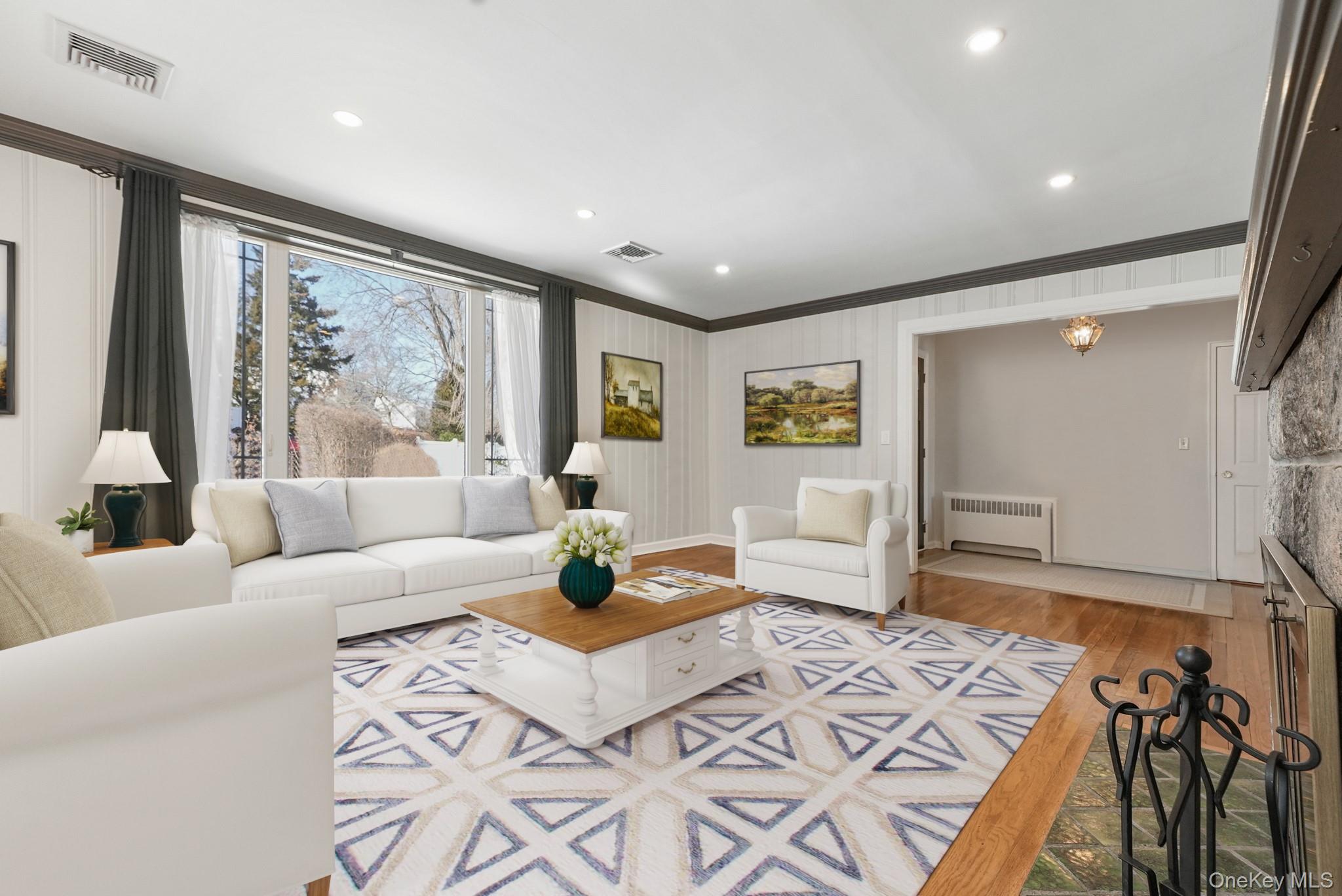 100 Yale Road Hartsdale, NY 10530 - Photo 9 of 42 a living room with furniture and a table